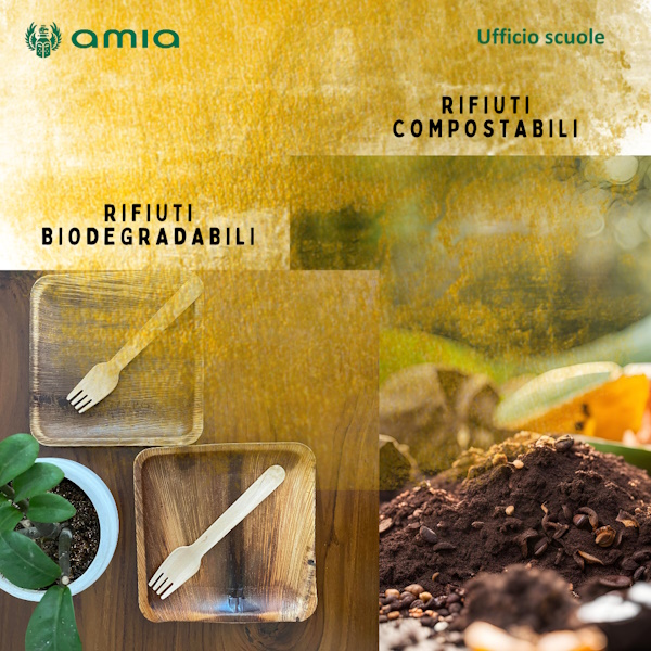 Differenza biodegradabile e compostabile